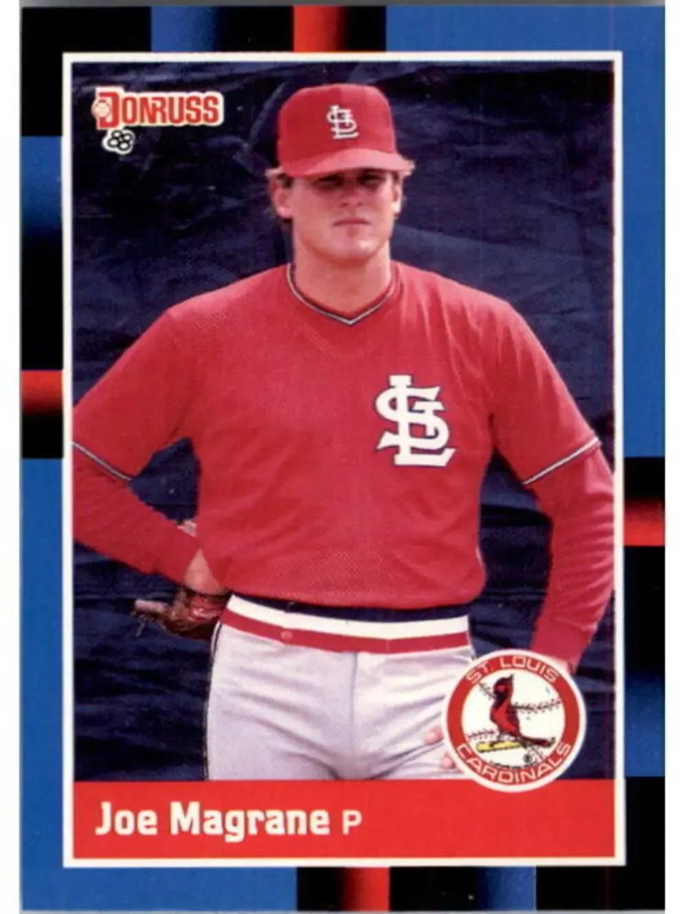 1988 Joe Magrane Donruss Baseball Card #140